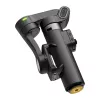 AOCHUAN Smart X3 estabilizador gimbal con seguimiento IA, luz LED y palo selfie para smartphone, negro