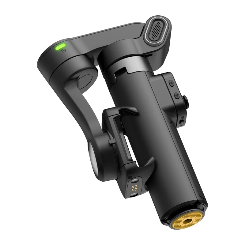 AOCHUAN Smart X3 estabilizador gimbal con seguimiento IA, luz LED y palo selfie para smartphone, negro