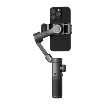 AOCHUAN Smart XE estabilizador gimbal de 3 ejes con seguimiento IA y control por gestos para smartphone, negro