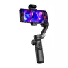 AOCHUAN Smart XE estabilizador gimbal de 3 ejes con seguimiento IA y control por gestos para smartphone, negro