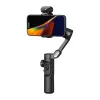 AOCHUAN Smart XE estabilizador gimbal de 3 ejes con seguimiento IA y control por gestos para smartphone, negro