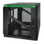 APC NetShelter armario rack de pared 12U con profundidad SAI lateral, negro