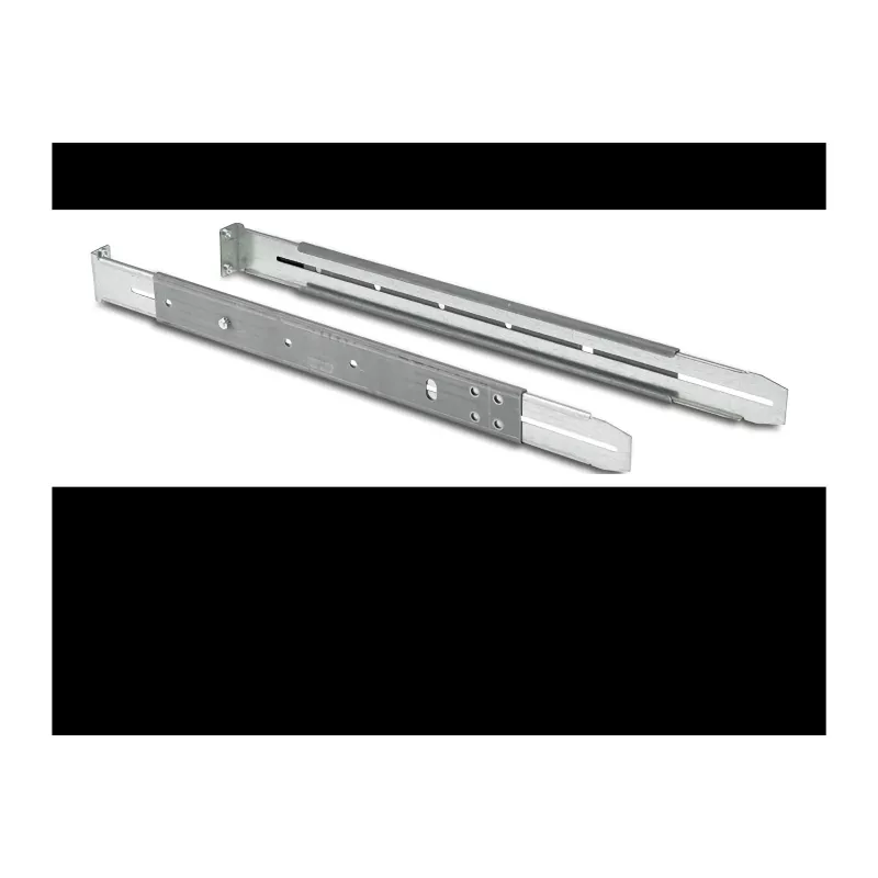 APC AP7768 Kit de soportes de carril trasero para Rack ATS, negro