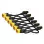 APC Schneider Electric cable de alimentación de bloqueo codificado por colores - IEC C20 a C19 - 0,61 m - azul (pack de 6)