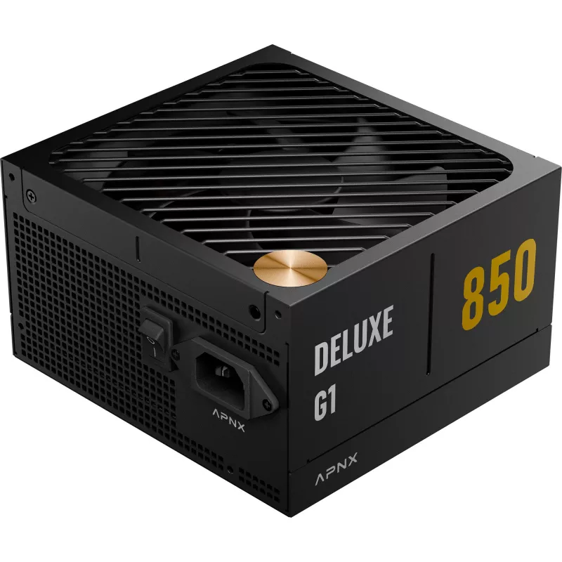 APNX DELUXE G1 850 Fuente de alimentación ATX 850W 80 PLUS Gold totalmente modular negra