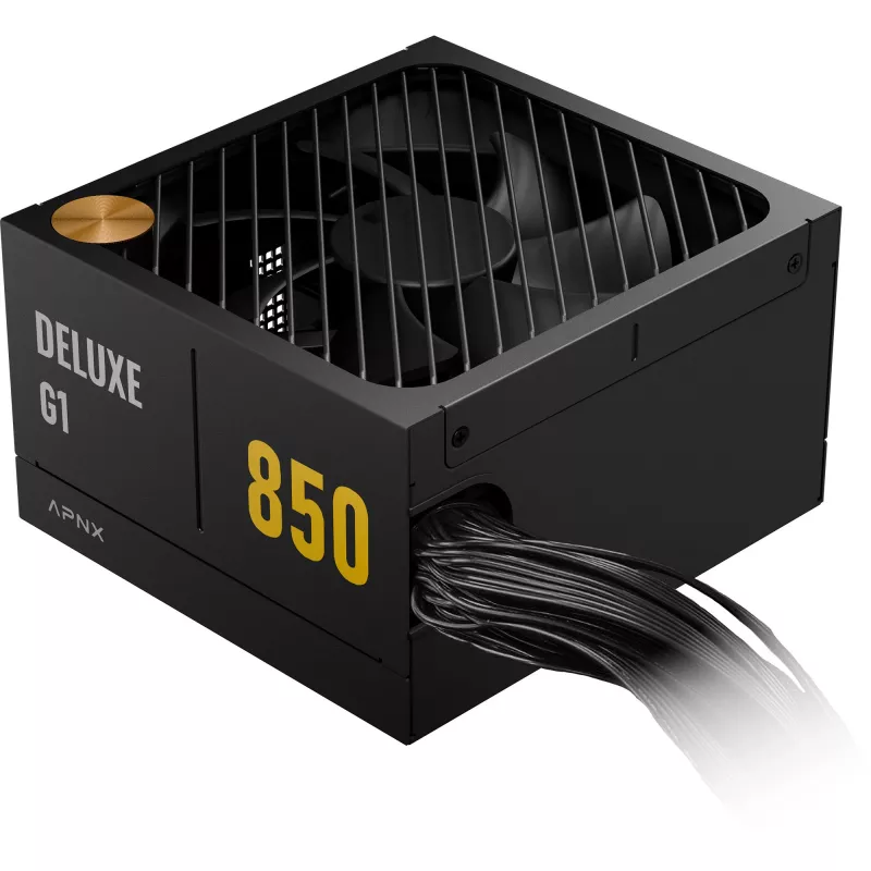 APNX DELUXE G1 850 Fuente de alimentación ATX 850W 80 PLUS Gold totalmente modular negra