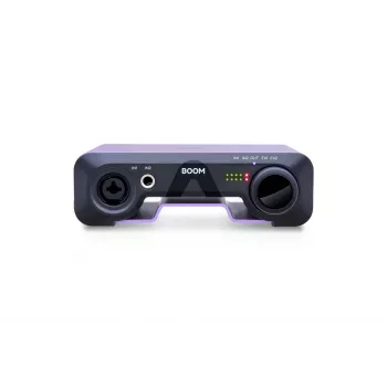 Interfaz de audio Apogee BOOM USB-C 2x2 24-bit/192 kHz con DSP
