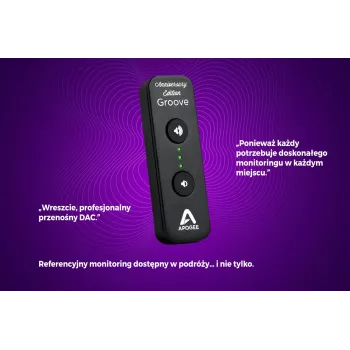 DAC y amplificador de auriculares Apogee GROOVE Anniversary