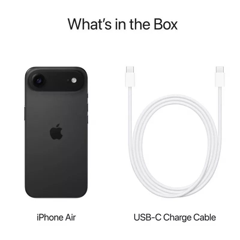 Apple Air 256GB Space Black smartphone 5G