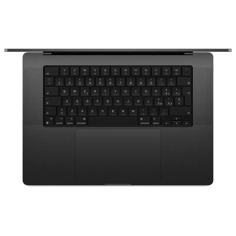 Apple MacBook Pro 16 M5 Max 18-Core CPU 32-Core GPU, 36GB RAM, 2TB SSD, Nano-Texture Glass, teclado alemán, Space Black