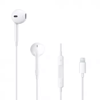 Auriculares estéreo Apple MWTY3ZM/A EarPods Lightning Audio Blancos