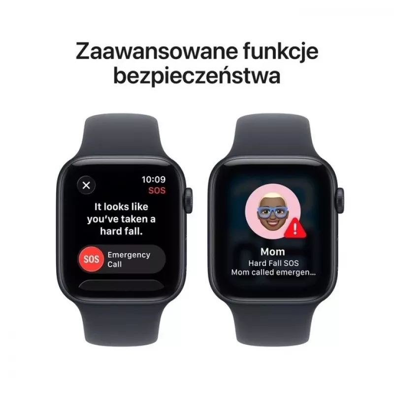 Apple Watch SE 3 (2025) GPS 40mm Caja de aluminio Midnight, correa deportiva Midnight S/M