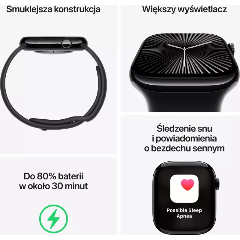 Apple Watch Series 10 LTE 42mm aluminio oro rosa (MWX93QL/A)