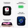 Apple Watch Series 11 (2025) GPS 46mm Caja de aluminio plateado con correa deportiva Purple Fog M/L
