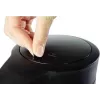 APS Budget Pump Pot 10915, 2,2L, 17 tazas, Acero inoxidable con tapa de plástico, Plata/Negro