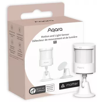 Aqara Sensor de movimiento y luz P2 - Thread, Bluetooth 5.0, Blanco