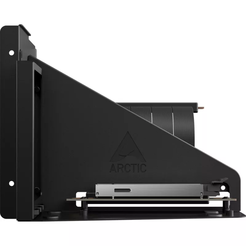 Arctic Accelero Soporte vertical para GPU Cable riser PCIe 4.0 160 mm Negro