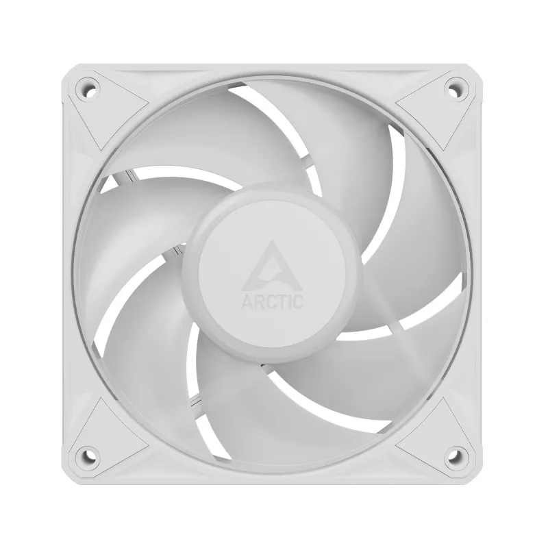Ventilador de caja Arctic BioniX P12 A-RGB White 120mm PWM, 450-3000 rpm, RGB direccionable, Daisy Chain