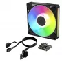 Arctic BioniX P14 A-RGB Ventilador de caja 140mm PWM con Daisy Chain, 400-2500 rpm, 186 m³/h, Negro