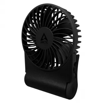 Arctic Summair 2Go Ventilador de mesa recargable - 10 cm (Negro)