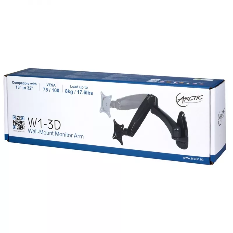 ARCTIC W1-3D soporte de pared para monitor