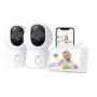 Arenti AInanny B2 Kids Set, Vigilabebés WiFi 1080P con doble cámara y LCD