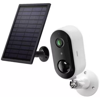 Arenti GO1+SP1 cámara Wi-Fi con batería y panel solar, 2K QHD, IP65, detección de movimiento PIR