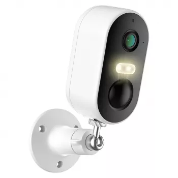 Arenti GO1T Cámara de vigilancia Wi-Fi de 3 MP con batería, blanca