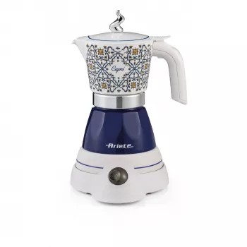 Ariete Capri Cafetera eléctrica Moka para 4 tazas Azul oscuro