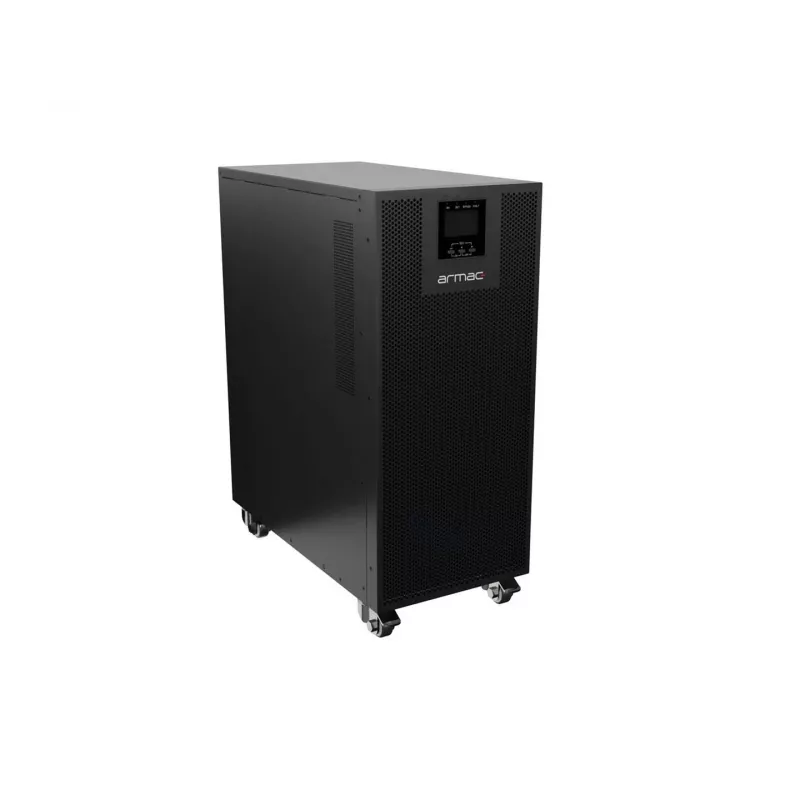 ARMAC Office On-Line PF1 SAI 6000VA 6000W en rack/torre, doble conversión, 8x IEC C13, 2x IEC C19, LCD, carcasa metálica antipolvo