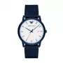 ARMANI AR11025 Reloj de hombre 43mm Acero Inoxidable Cuarzo Analógico Esfera negra