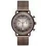 ARMANI AR11169 Reloj de hombre cronógrafo 43 mm esfera negra correa de piel