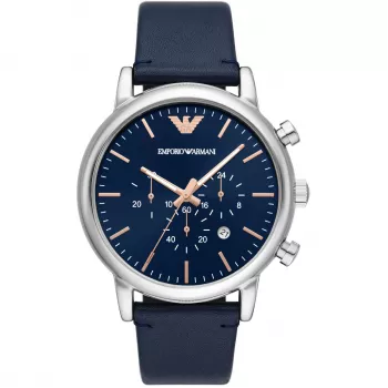 Armani Reloj cronógrafo hombre de acero inoxidable AR11451 46mm