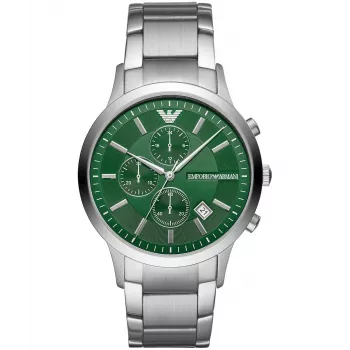 Armani AR11507 Reloj de hombre cronógrafo de cuarzo 43mm Acero inoxidable Esfera azul