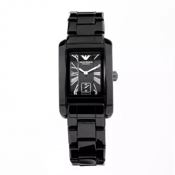 Armani AR1407 reloj de mujer de cerámica 31mm blanco