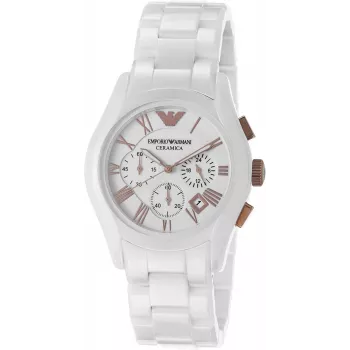 ARMANI AR1416 Reloj cronógrafo de cerámica de hombre 42mm Negro