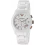 ARMANI AR1416 Reloj cronógrafo de cerámica de hombre 42mm Negro
