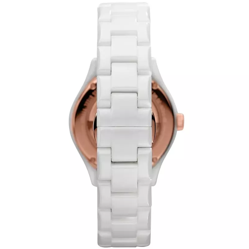 ARMANI AR1418 Reloj de cuarzo de mujer 28mm cerámica blanca