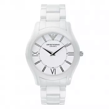 Reloj de hombre ARMANI AR1442 cerámica 42mm esfera negra cronógrafo