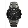 Armani AR1452 cronógrafo hombre de cerámica 43mm negro