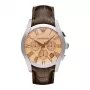 Armani Reloj cronógrafo hombre de acero inoxidable AR1634, 42 mm