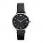 Armani Reloj de mujer AR1678, acero inoxidable en tono oro rosa, 32 mm