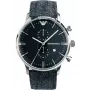ARMANI AR1690 Reloj analógico de cuarzo de hombre 43mm acero inoxidable esfera negra