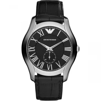 Reloj cronógrafo de cuarzo de hombre ARMANI AR1703 43 mm esfera negra correa de piel