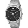 Reloj de cuarzo analógico de hombre ARMANI AR1811 41mm acero inoxidable esfera negra