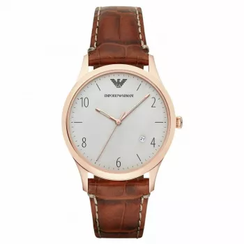 Reloj ARMANI AR1866 hombre Renato cuarzo analógico 40mm acero inoxidable esfera negra