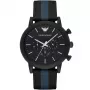 ARMANI AR1948 Reloj cronógrafo de cuarzo para hombre 46mm Acero inoxidable