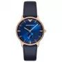 ARMANI AR2071 reloj de hombre 40mm acero inoxidable esfera negra brazalete de malla milanesa