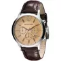 Armani AR2433 reloj cronógrafo de cuarzo hombre 43mm acero inoxidable esfera azul