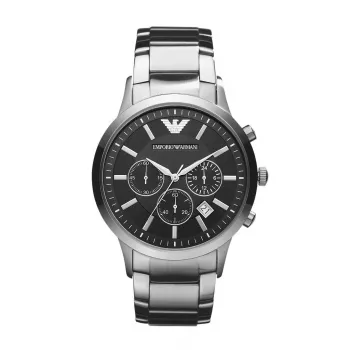 Reloj cronógrafo de hombre ARMANI AR2434 con esfera azul y correa de acero inoxidable 43mm